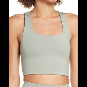 Girlfriend Collective Paloma Bra in Agave (Medium)